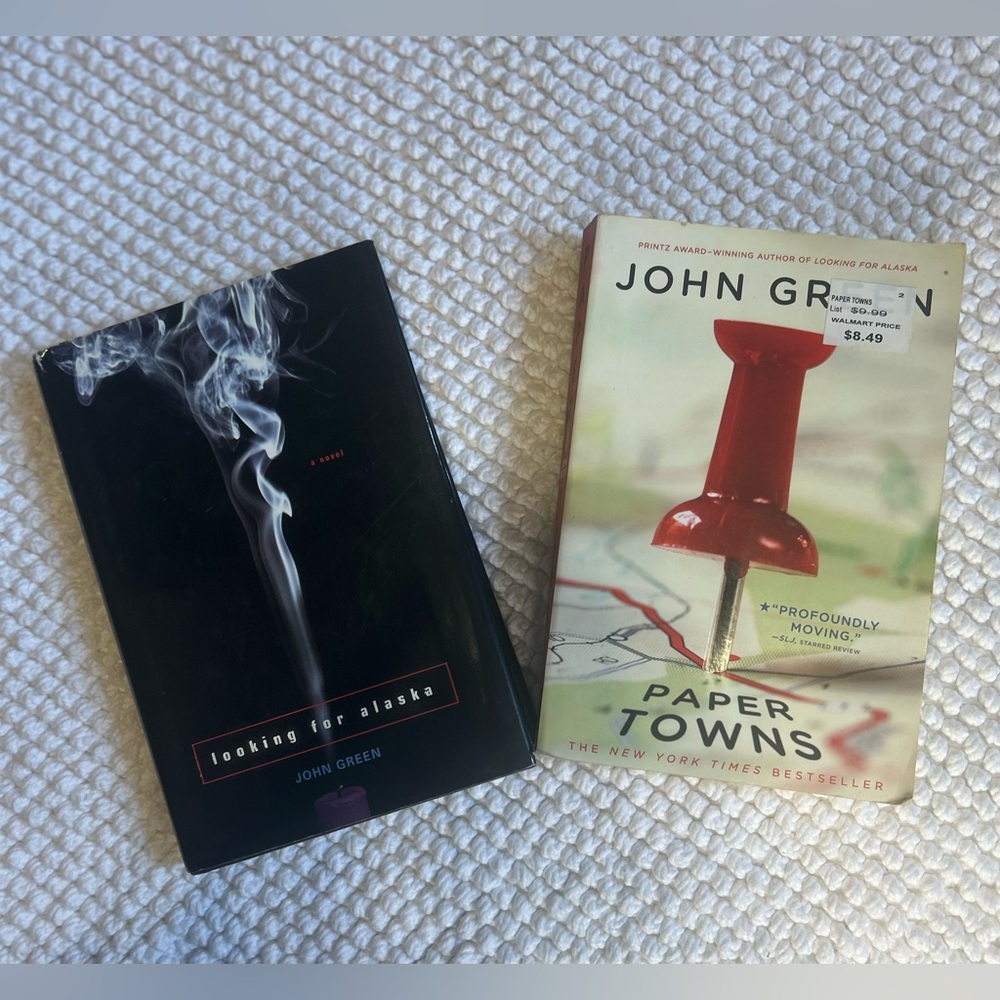 John Green Book Set: Looking for Alaska & Paper Towns